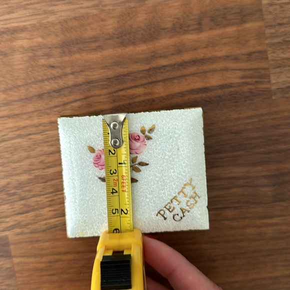 Vintage Guilloche Coin Purse Compact Enamel - Picture 6 of 7